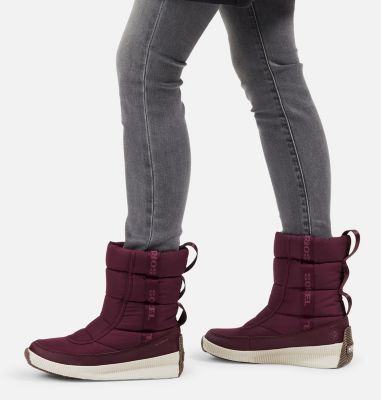 Women's Out N About&trade; Puffy Mid Boot OUT N ABOUT&trade; PUFFY MID | 010 | 10.5, Epic Plum, video