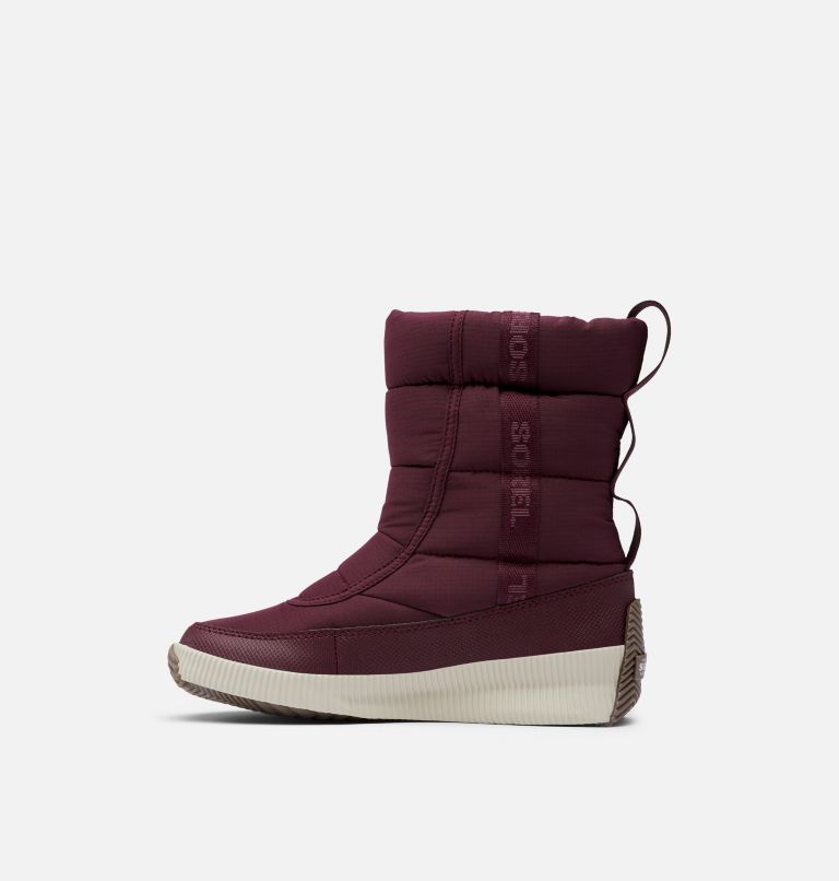 OUT N ABOUT&trade; PUFFY MID | 543 | 9 Women's Out N About&trade; Puffy Mid Boot, Epic Plum, medial