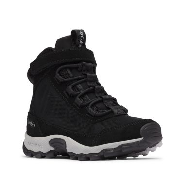 Kids Flow Borough Shoe  CHILDRENS FLOW&trade; BOROUGH MID | 010 | 10, Black, Steam, 3/4 front