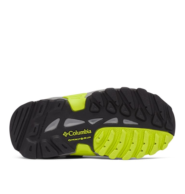 Kids' Flow Borough Shoe, Color: Graphite, Acid Green, image 4