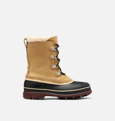 sorel men's caribou waterproof winter boots