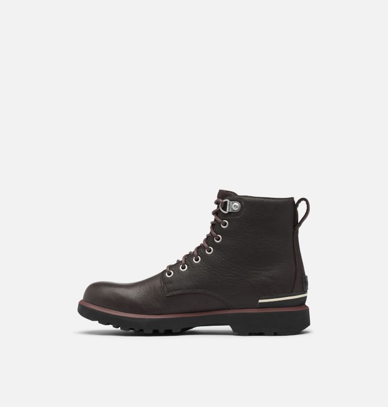 Men's Caribou Six Waterproof Boot, Color: Blackened Brown, image 4