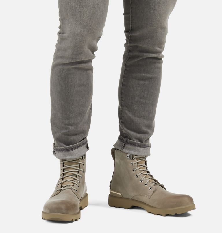 Men's Caribou Six Waterproof Boot, Color: Khaki II, image 7