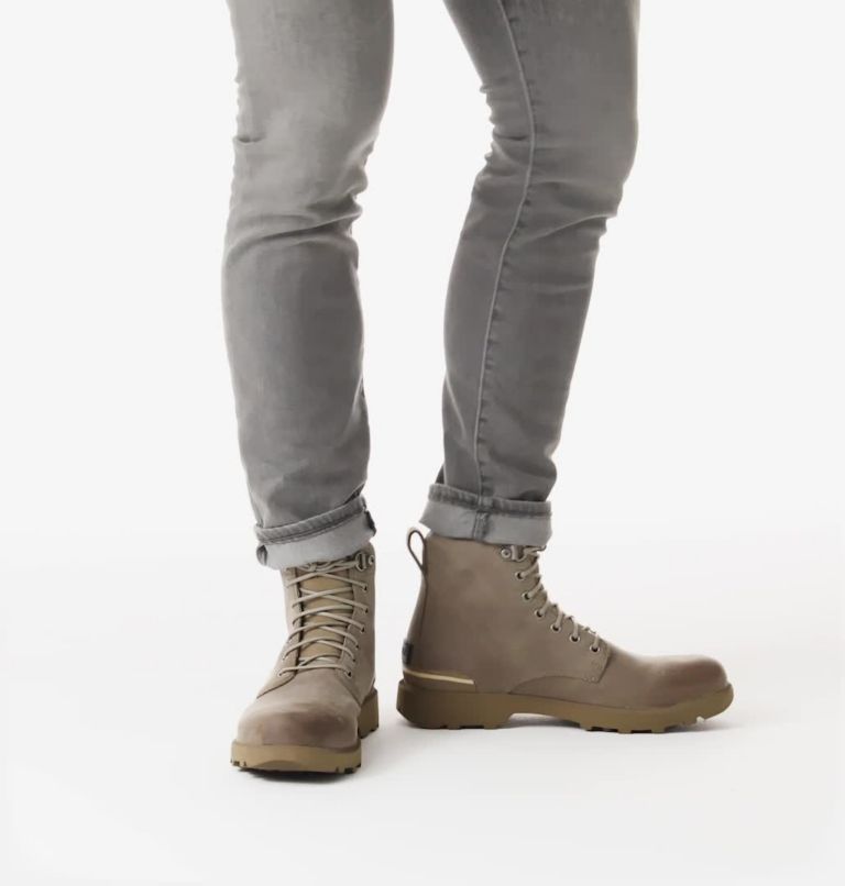 Men's Caribou Six Waterproof Boot, Color: Khaki II