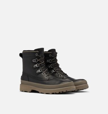 sorel men's caribou waterproof winter boots