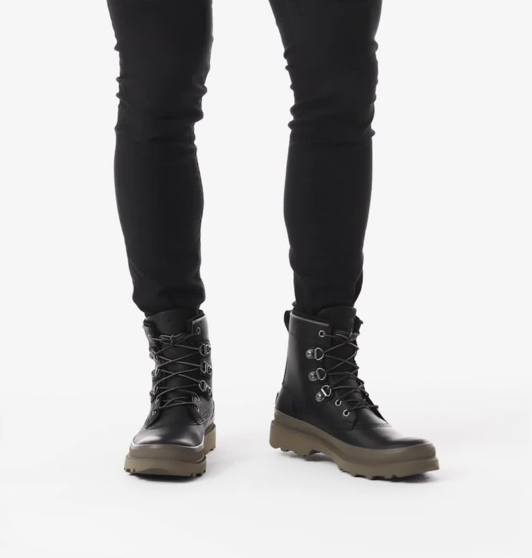 Men's Caribou Street Boot, Color: Black