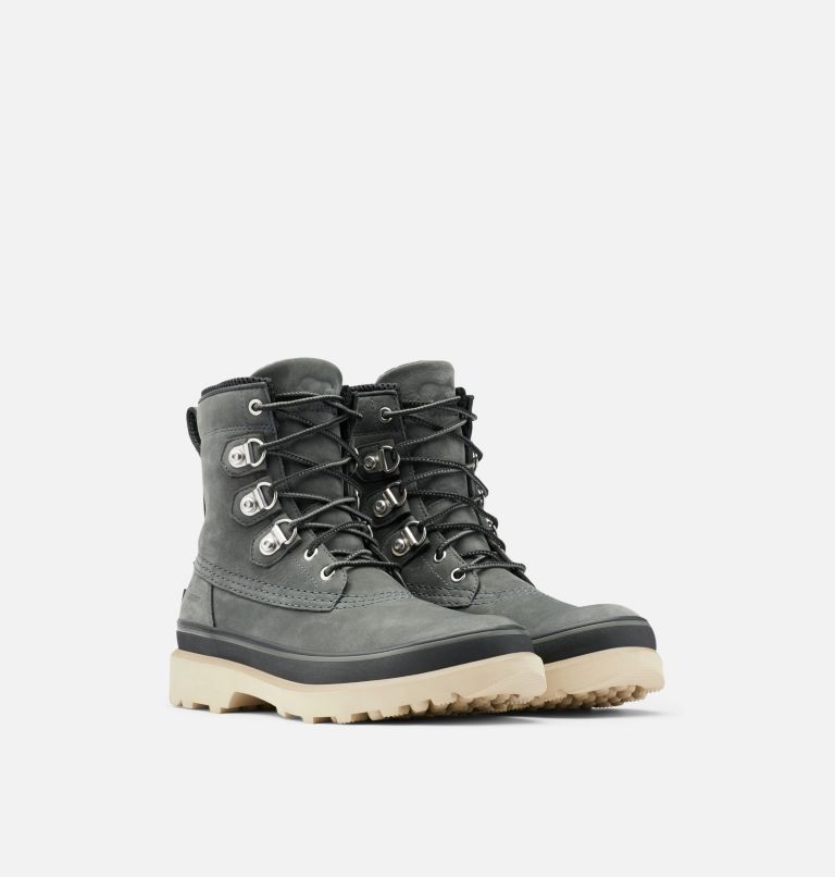 Thumbnail: Men's Caribou Street Boot, Color: Grill, Oatmeal, image 2
