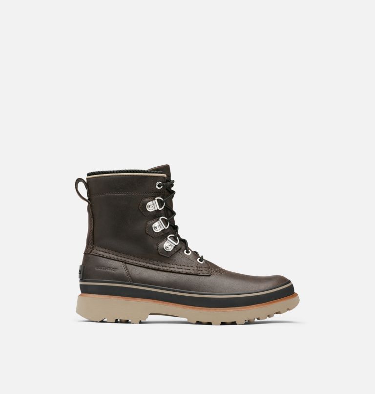 Men's Caribou Street Boot, Color: Blackened Brown, Black, image 1