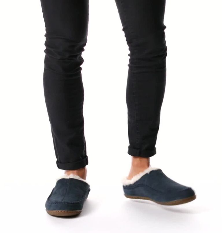 Men's Lanner Ridge Slipper, Color: Abyss, Gum
