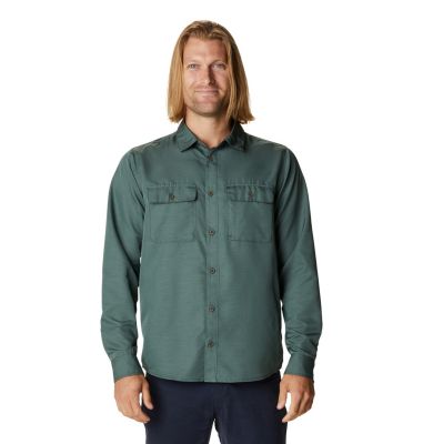 Men's Mod Canyon&trade; Long Sleeve Shirt Mod Canyon&trade; Long Sleeve Shirt | 306 | L, Black Spruce, front