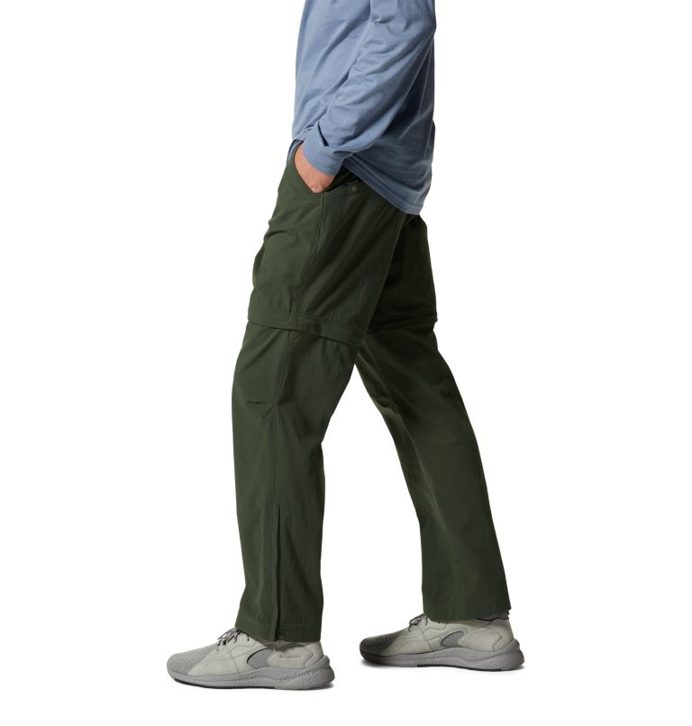Thumbnail: Men's Stryder Convertible Pant, Color: Surplus Green, image 3