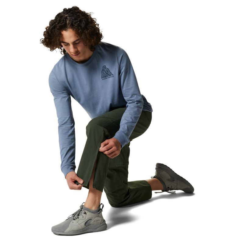 Men's Stryder Convertible Pant, Color: Surplus Green, image 5