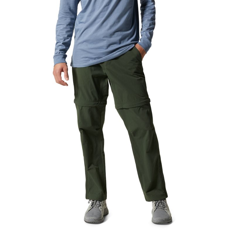 Thumbnail: Men's Stryder Convertible Pant, Color: Surplus Green, image 1