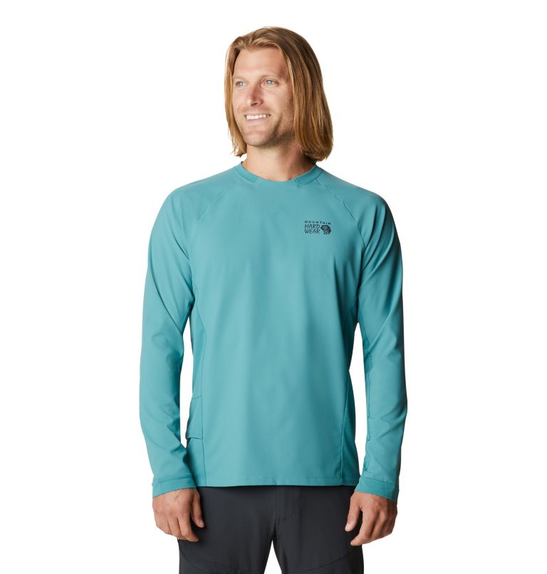 Shade Lite LS Crew | 447 | XXL, Color: Washed Turq, image 1