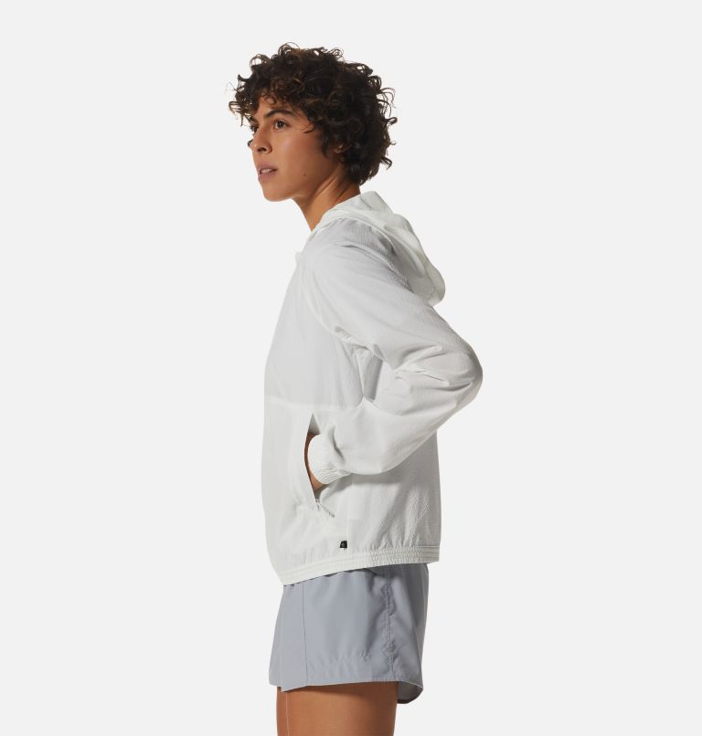 Women's Sunshadow Long Sleeve Hoody, Color: Fogbank, image 3