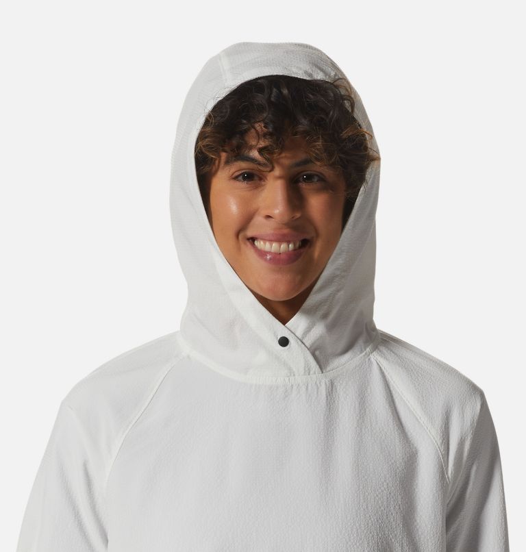 Women's Sunshadow Long Sleeve Hoody, Color: Fogbank, image 4