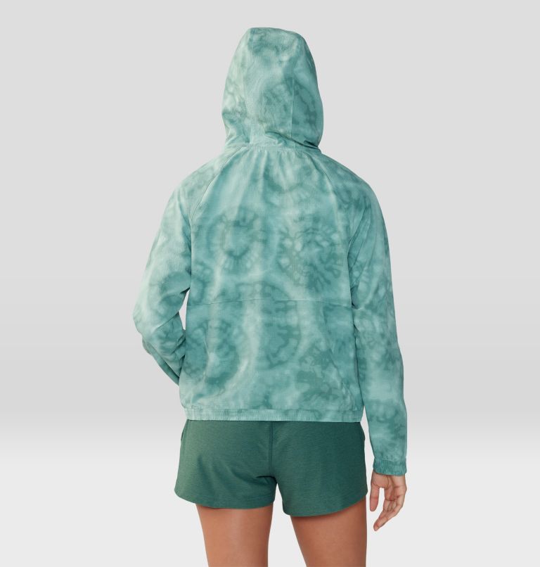 Sunshadow Long Sleeve Hoody | 334 | L, Color: Mineral Spring Spore Dye Print, image 2
