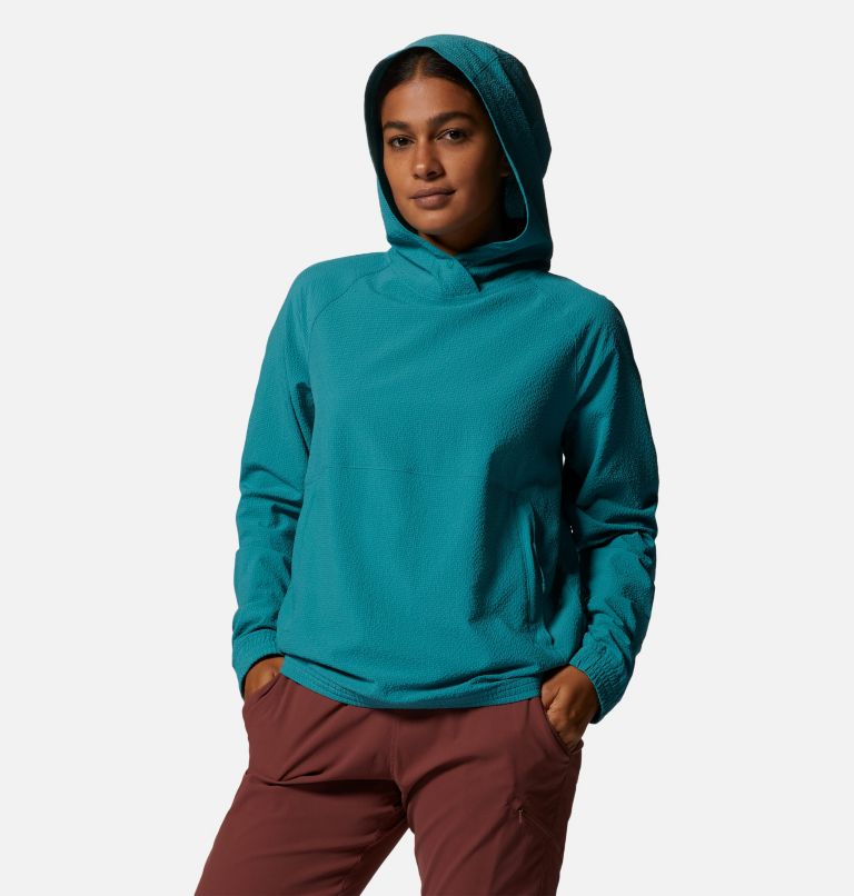Women's Sunshadow Long Sleeve Hoody, Color: 349, image 4