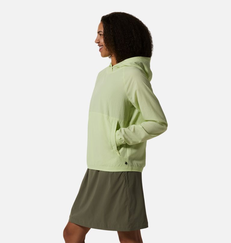 Women's Sunshadow Long Sleeve Hoody, Color: Electrolyte, image 3