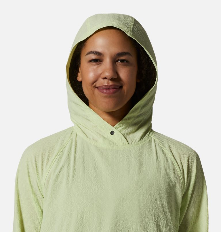 Women's Sunshadow Long Sleeve Hoody, Color: Electrolyte, image 4