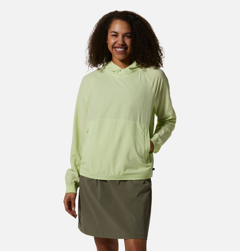 Women's Sunshadow Long Sleeve Hoody, Color: Electrolyte, image 5