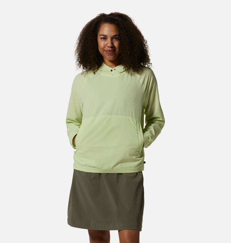 Women's Sunshadow Long Sleeve Hoody, Color: Electrolyte, image 1