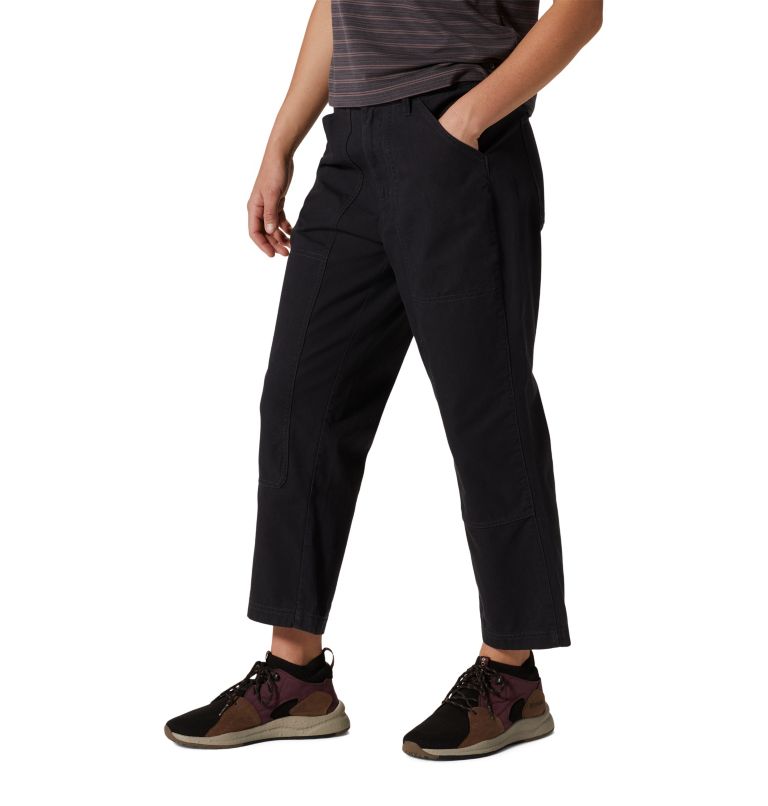 Women's Cotton Ridge Pant, Color: Dark Storm, image 3