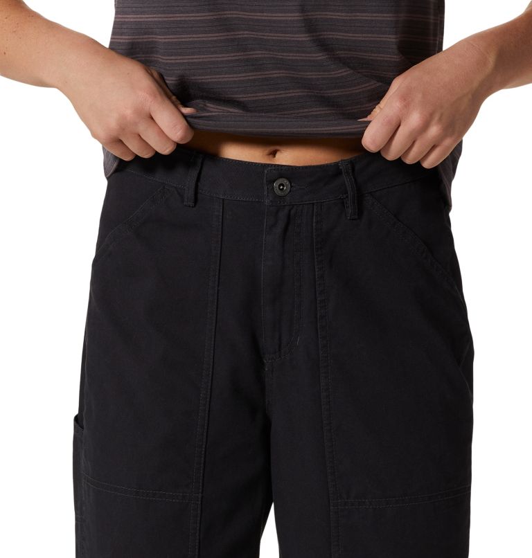 Women's Cotton Ridge Pant, Color: Dark Storm, image 4