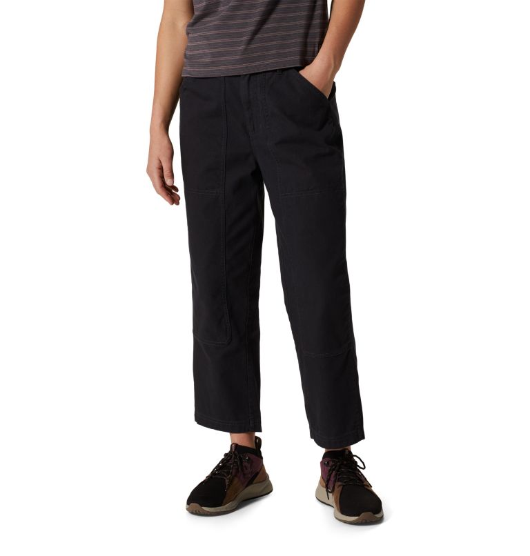 Women's Cotton Ridge Pant, Color: Dark Storm, image 1