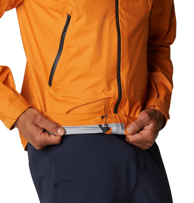 Men's Quasar Lite GORE-TEX Active Jacket, Color: Instructor Orange, image 7