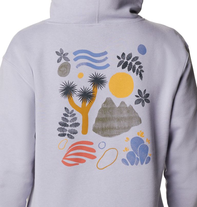 Women's Desertscape Pullover Hoody, Color: Frost Grey, image 5