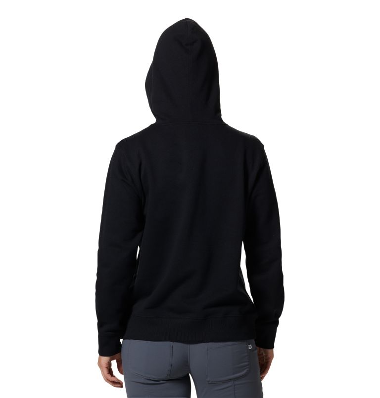 Women's MHW Logo Hoody, Color: Black, image 2