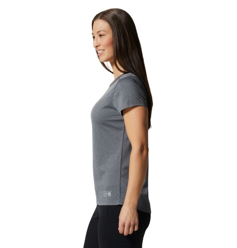 Thumbnail: Women's Wicked Tech Short Sleeve T-Shirt, Color: Heather Graphite, image 3