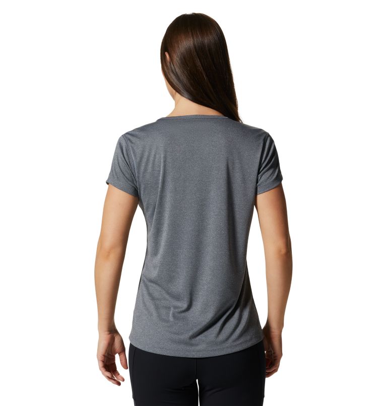 Thumbnail: Women's Wicked Tech Short Sleeve T-Shirt, Color: Heather Graphite, image 2