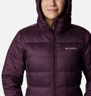 columbia mckay lake hooded down jacket