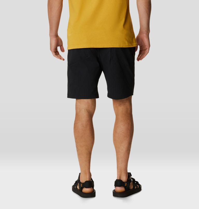Men's Basin Pull-On Short, Color: Black, image 2