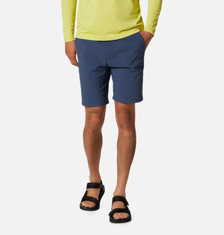 Men's Basin Pull-On Short, Color: Zinc, image 1