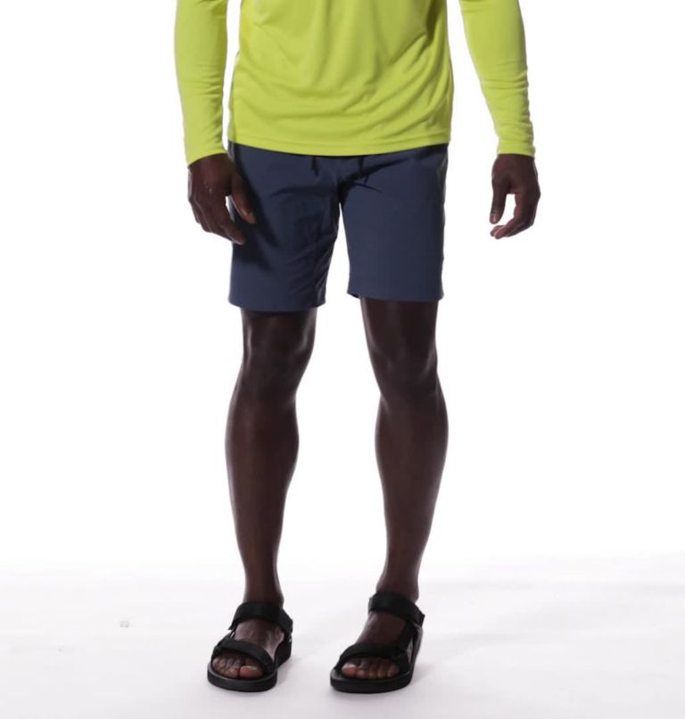 Men's Basin Pull-On Short, Color: Zinc