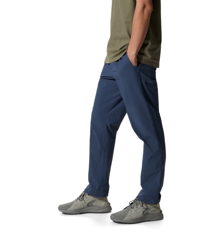 Thumbnail: Pantalon à taille élastique Basin Homme, Color: Zinc, image 3
