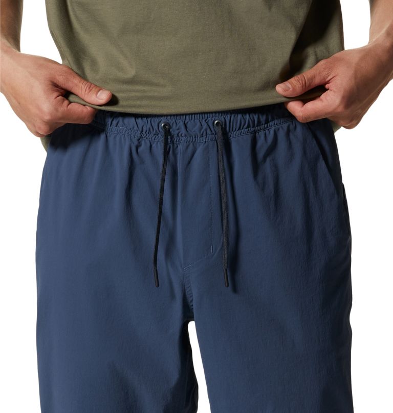 Thumbnail: Pantalon à taille élastique Basin Homme, Color: Zinc, image 4