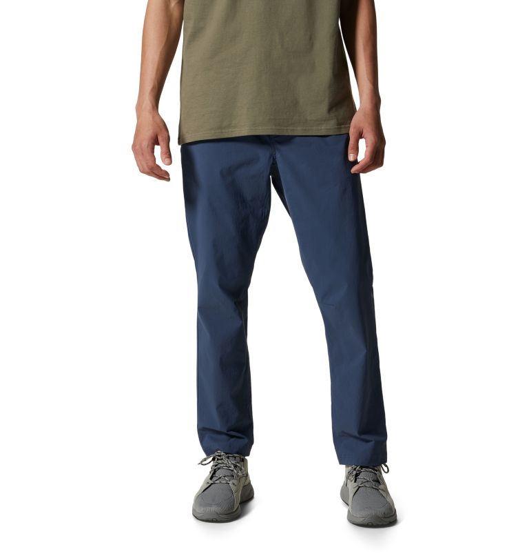 Pantalon à taille élastique Basin Homme, Color: Zinc, image 1