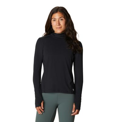 Women's Crater Lake&trade; Long Sleeve Active Hoody Crater Lake&trade; LS Active Hoody | 010 | L, Black, front