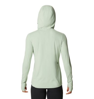 Women's Crater Lake&trade; Long Sleeve Active Hoody Crater Lake&trade; LS Active Hoody | 010 | L, White Fern, back