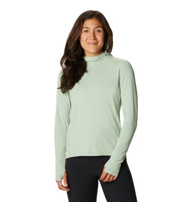 Women's Crater Lake&trade; Long Sleeve Active Hoody Crater Lake&trade; LS Active Hoody | 010 | L, White Fern, front