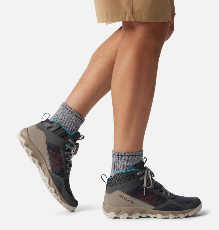 Zapatilla de deporte Flow Centre para hombre, Color: Grill, Poppy Red, image 10