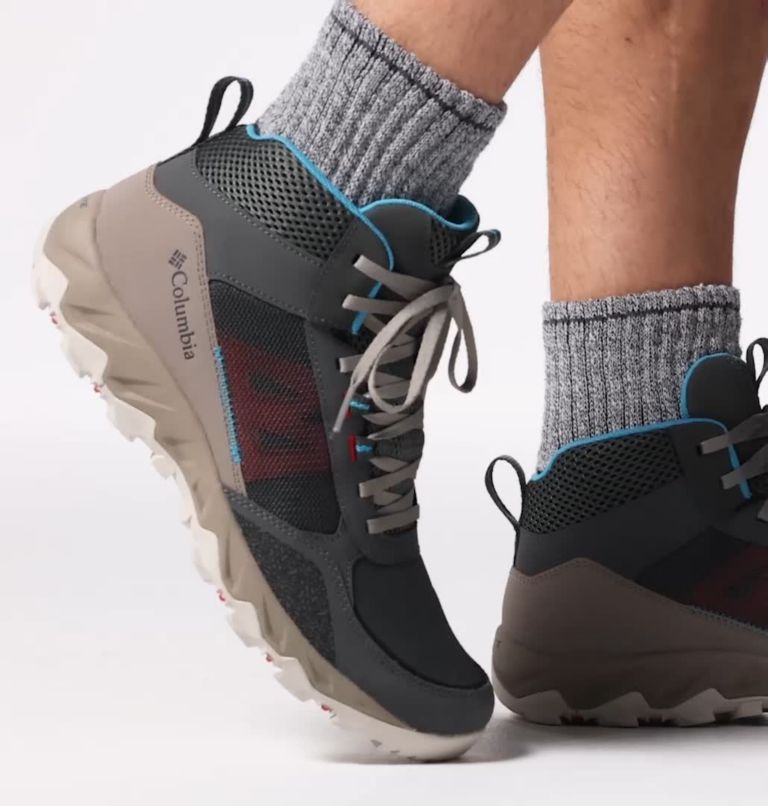 Zapatilla de deporte Flow Centre para hombre, Color: Grill, Poppy Red