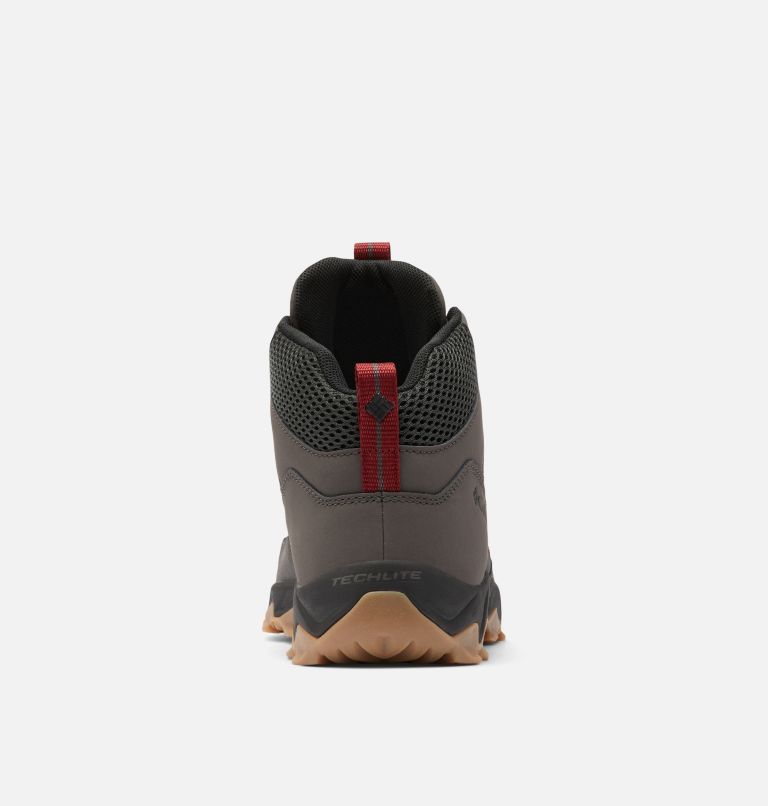 Men's Flow Centre Shoe, Color: Dark Grey, Red Jasper, image 8