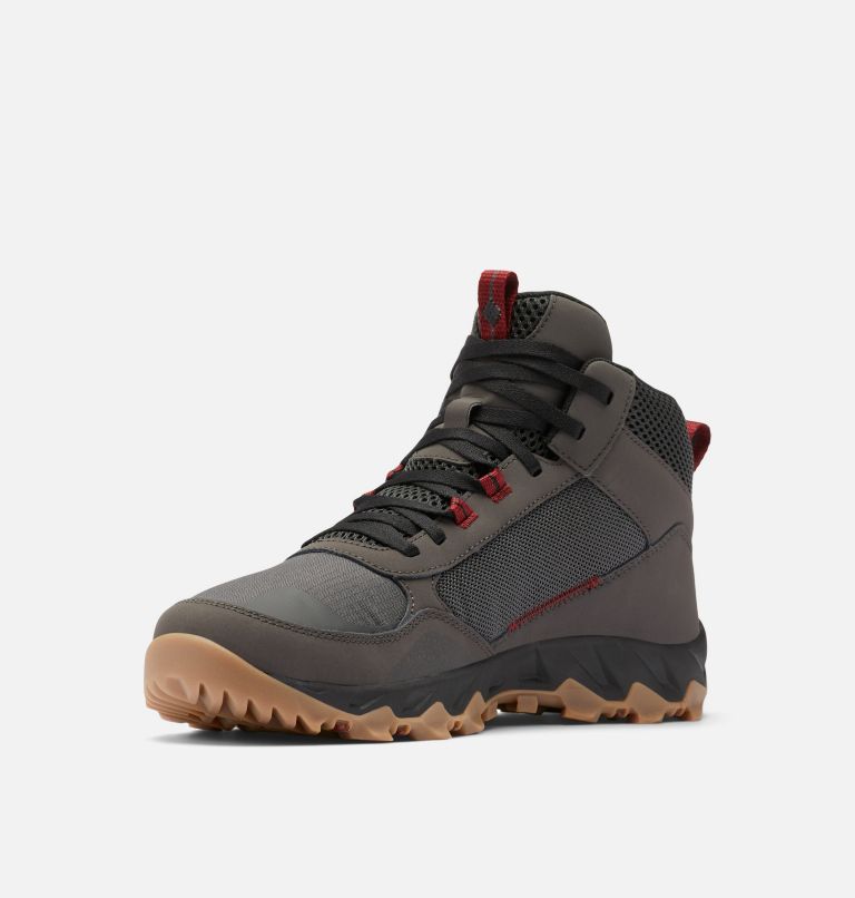Men's Flow Centre Shoe, Color: Dark Grey, Red Jasper, image 6
