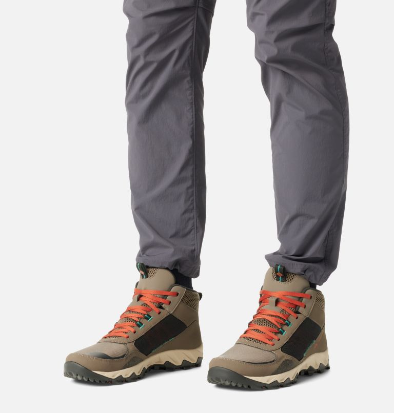 Thumbnail: Men's Flow Centre Shoe, Color: Mud, Warp Red, image 10
