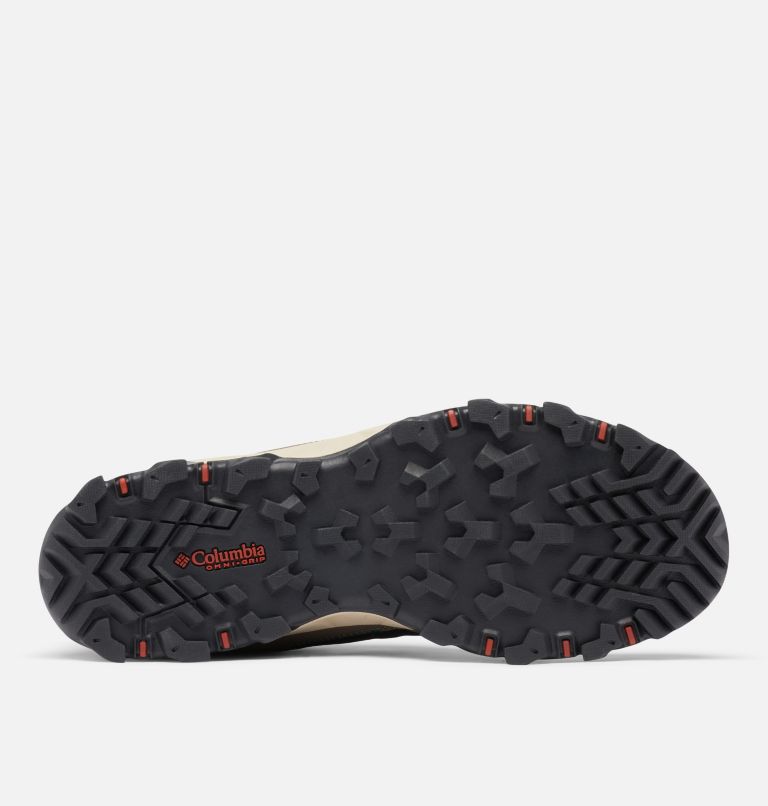 Men's Flow Centre Shoe, Color: Mud, Warp Red, image 4